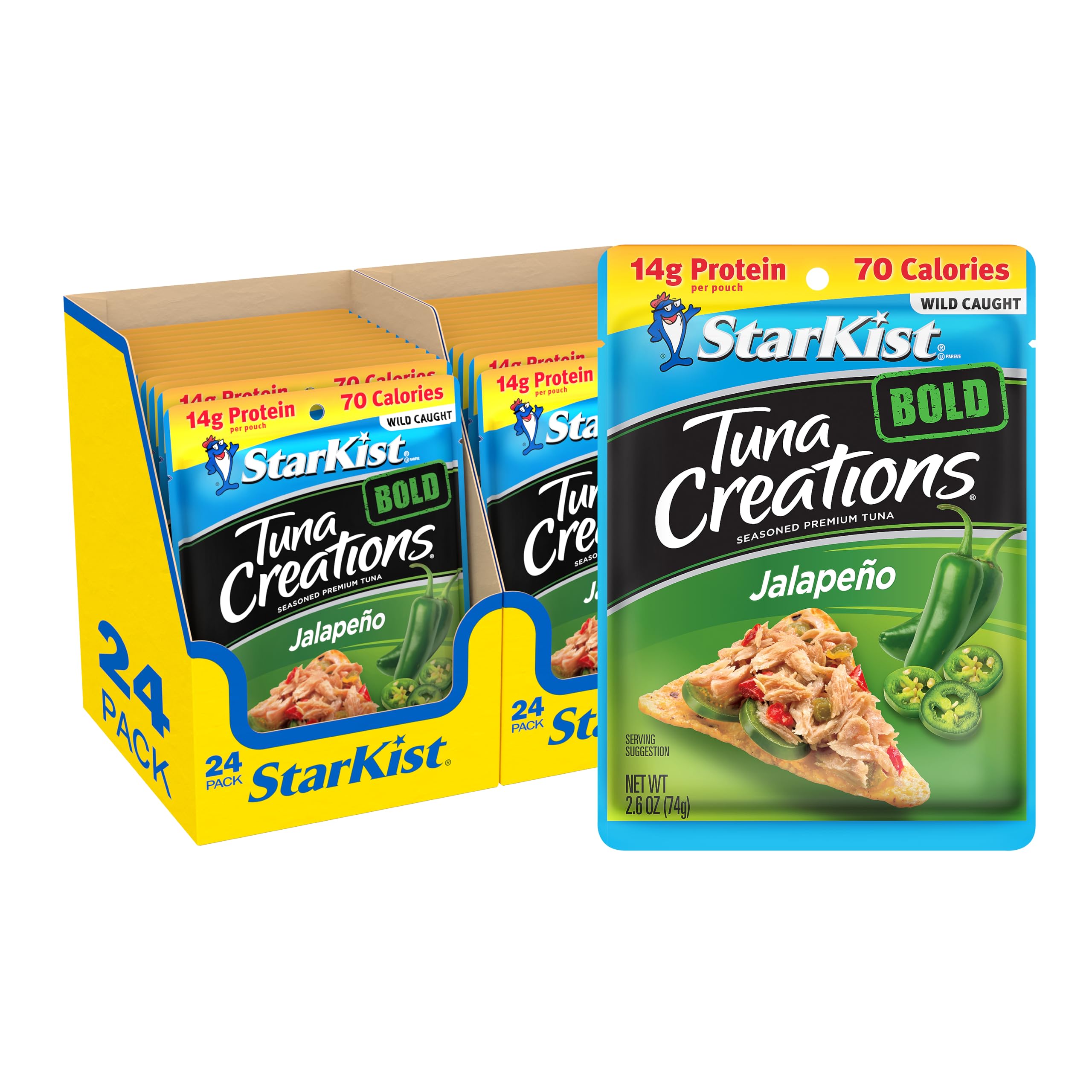 Amazon.com : StarKist Tuna Creations BOLD Jalapeño Pouch (2.6 oz