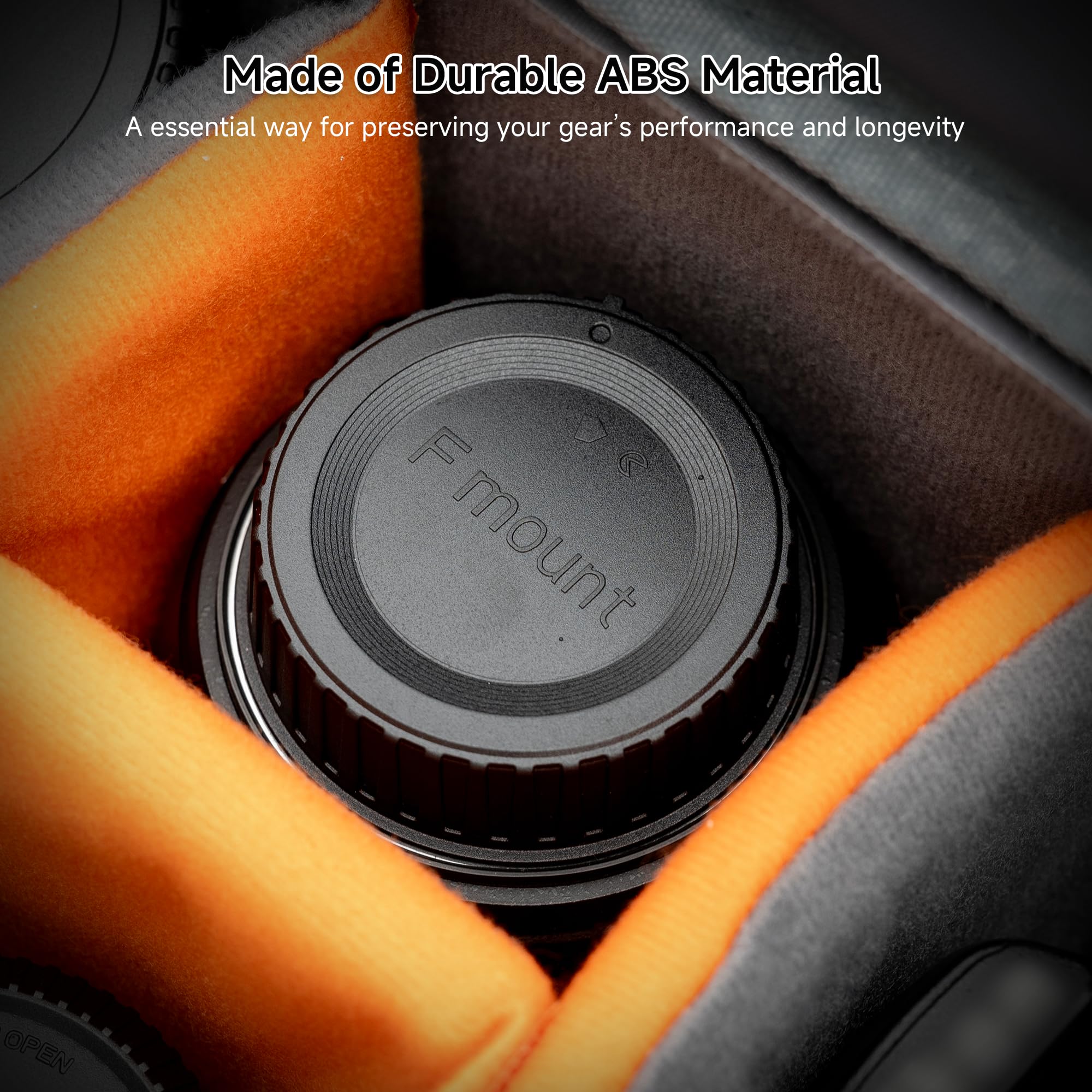 Amazon.com : Rear Lens Cap & Body Cap Cover for Nikon F Mount