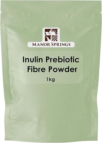 Inulin Prebiotic Fibre Powder 1kg by Manor Springs