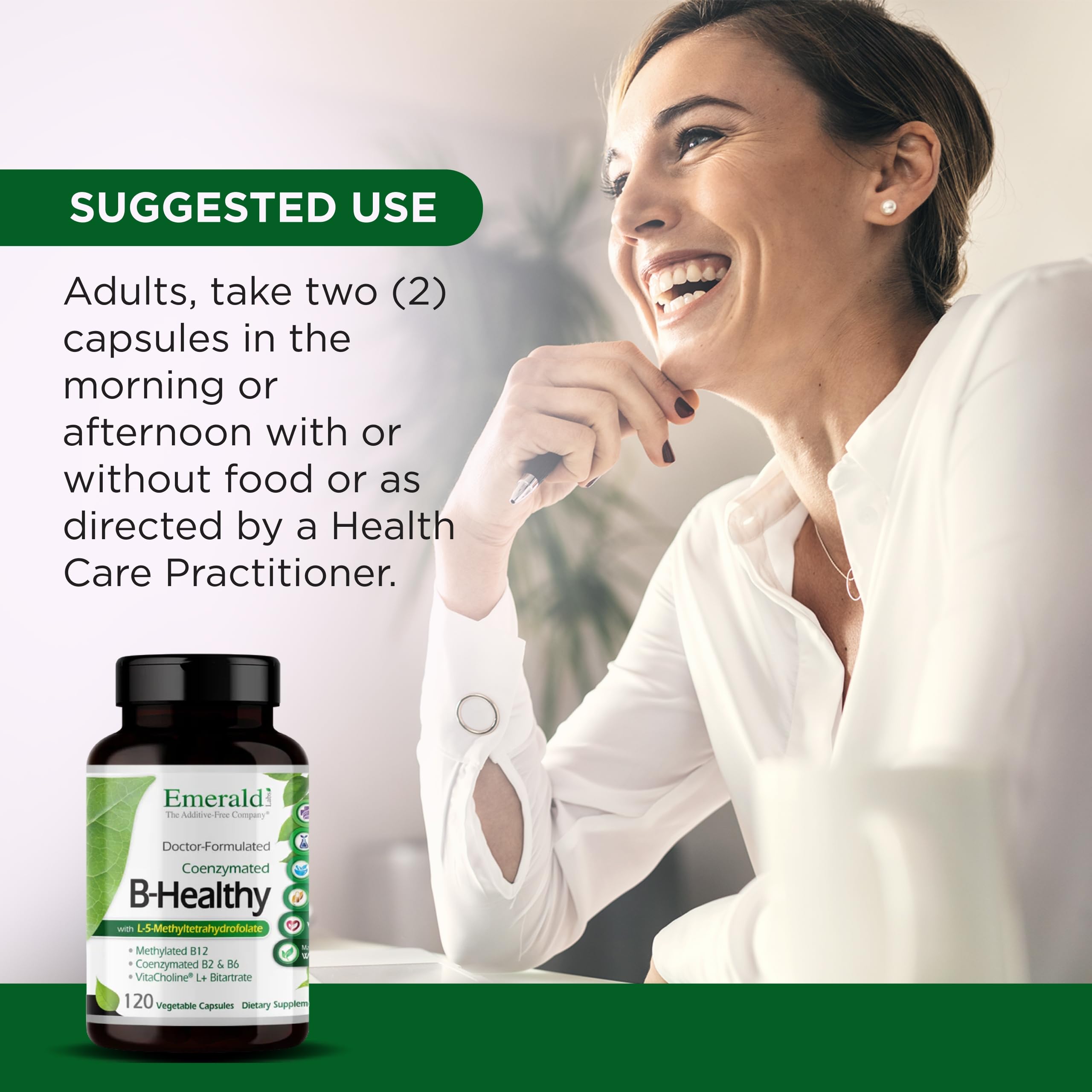 EMERALD LABS B-Healthy, 120 Capsules — Amazon image 5