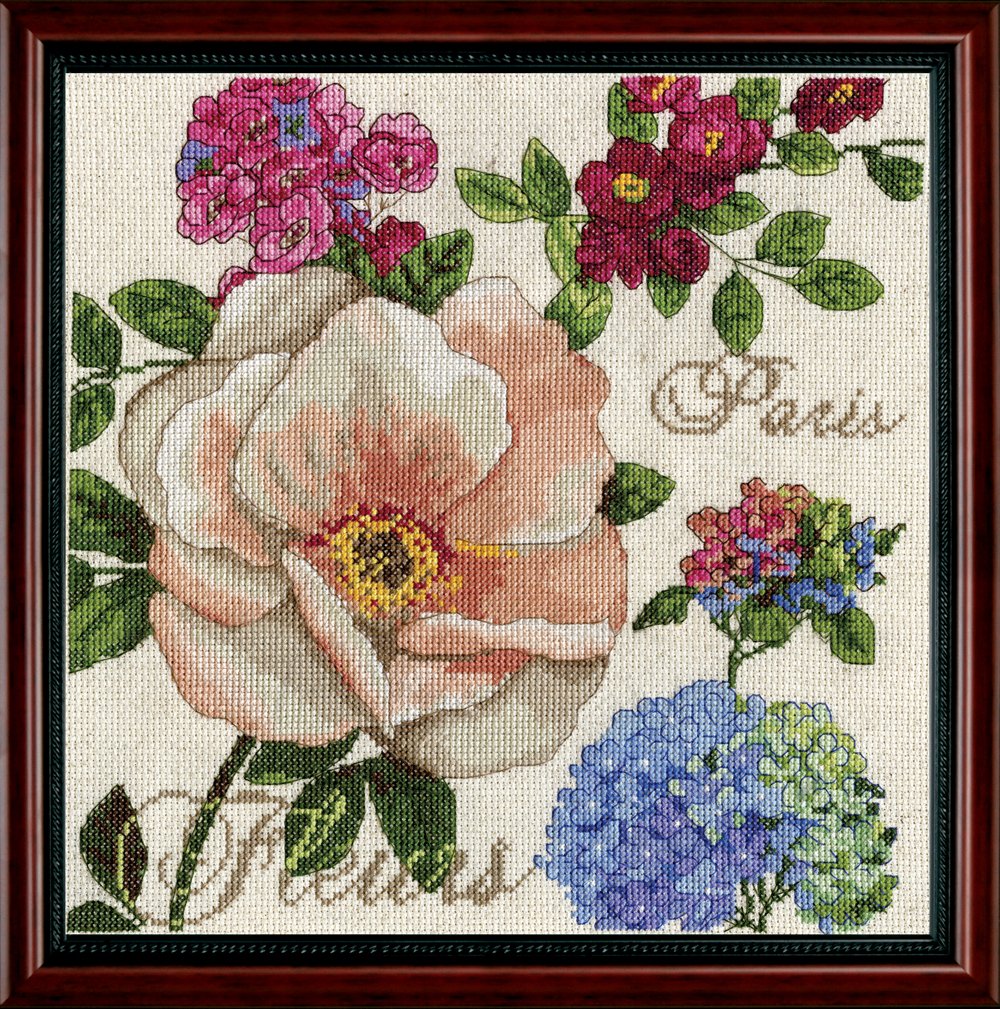 Design Works Paris Fleurs, 25 cm