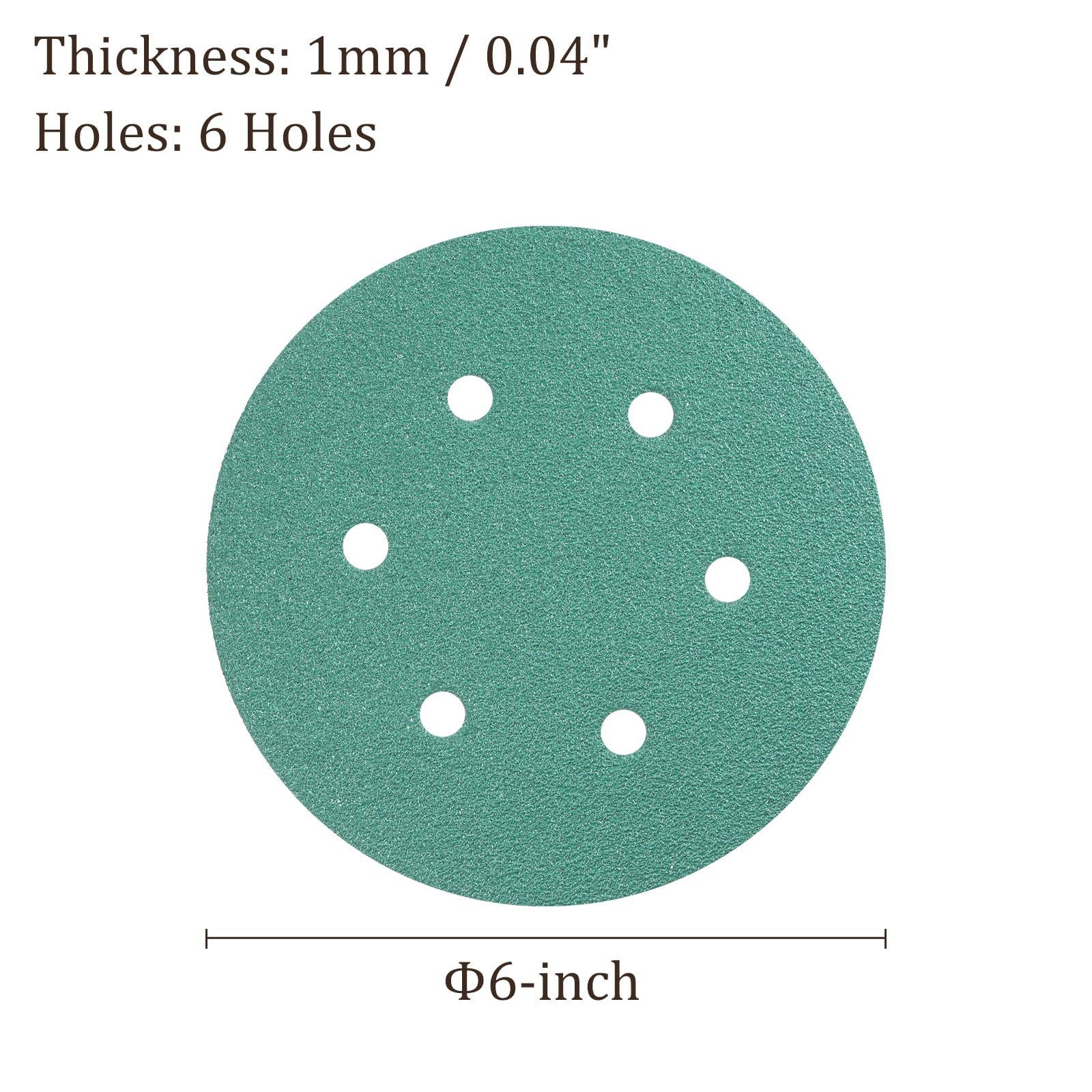 Kozelo 25pcs Green Film Sanding Discs - Image 3
