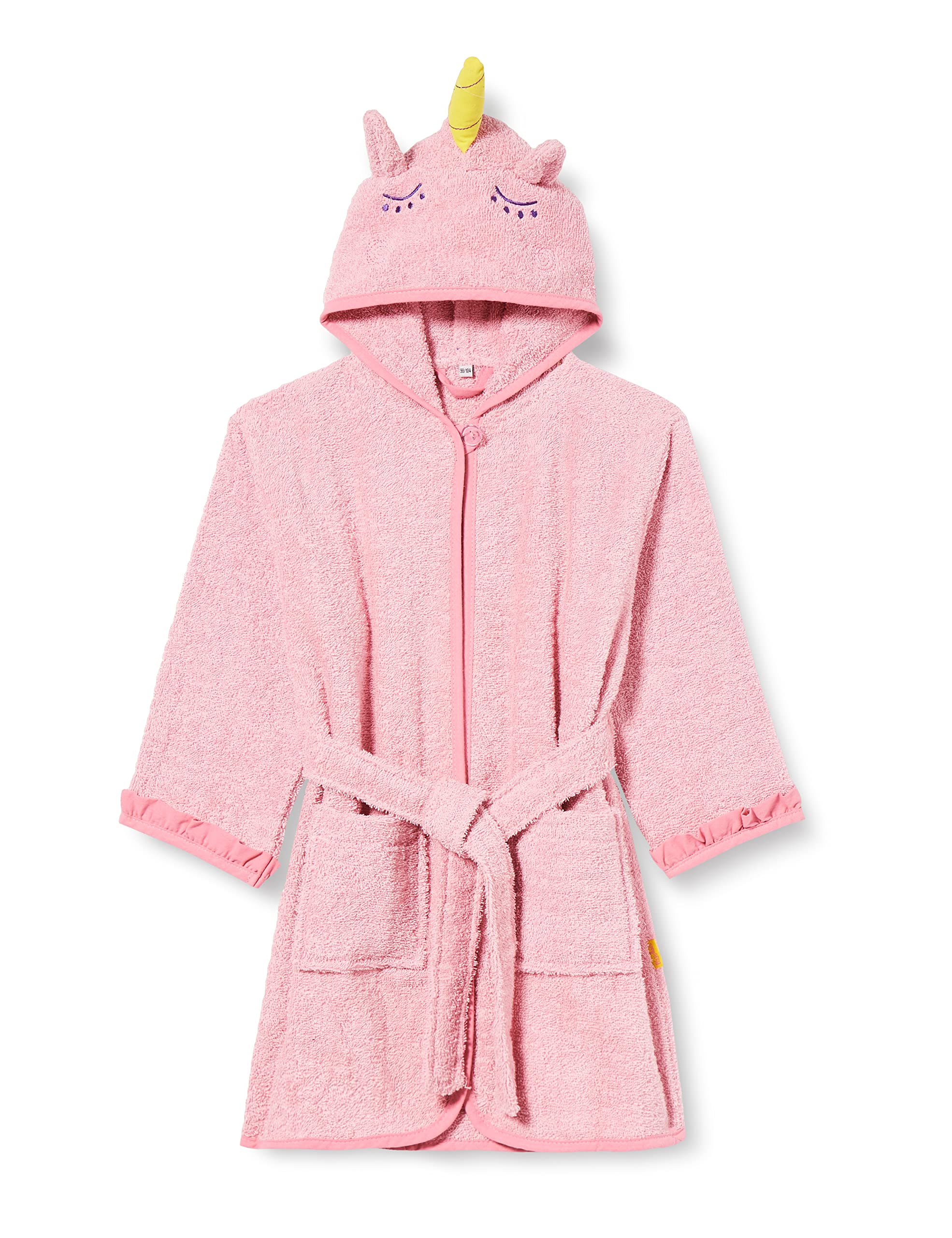 Playshoes Accappatoio In Spugna Per Bambini, Unisex - Bambini e ragazzi, Unicorno, 98-104