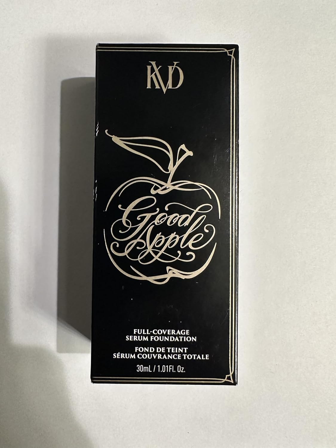 KVD Beauty Good Apple Non-Comedogenic Full-Coverage Serum Foundation Tan 057 - Image 2