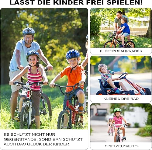 Miniatura 8 de Ainiv Candado de bicicleta, cable de bloqueo de bicicleta de 25 pulgadas, antirrobo portátil de 4 dígitos, cerraduras de cable, combinaciones