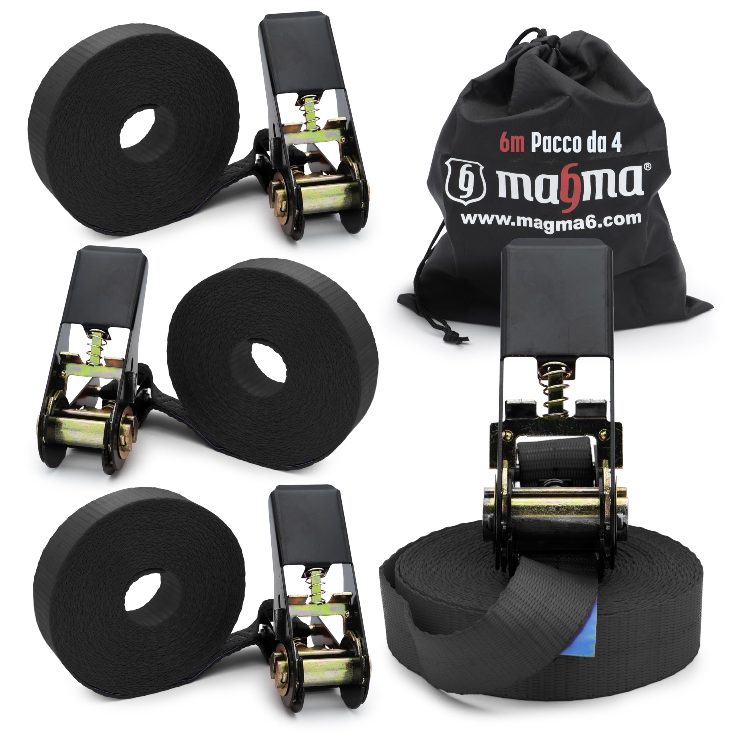 Fasce A Cricchetto Cinghie A Cricchetto Professionali Catena Di Ancoraggio: Lunghezza, Dispositivo, Tipi Cinghia A Cricchetto 10 Metri Cinghie Di Fissaggio Con Cricchetto - Foto 2