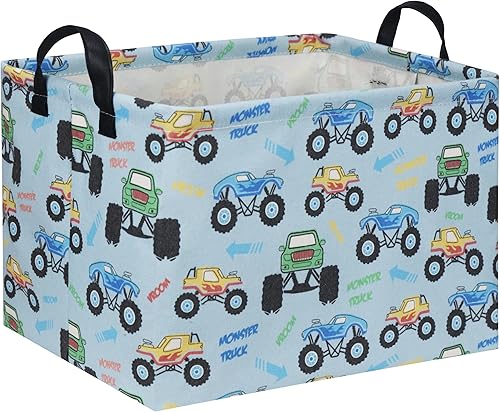 Miniatura 15 de Cesta para niños, cestas de animales, bonitos contenedores de almacenamiento rectangulares de juguetes, organizador de libros, decoración de