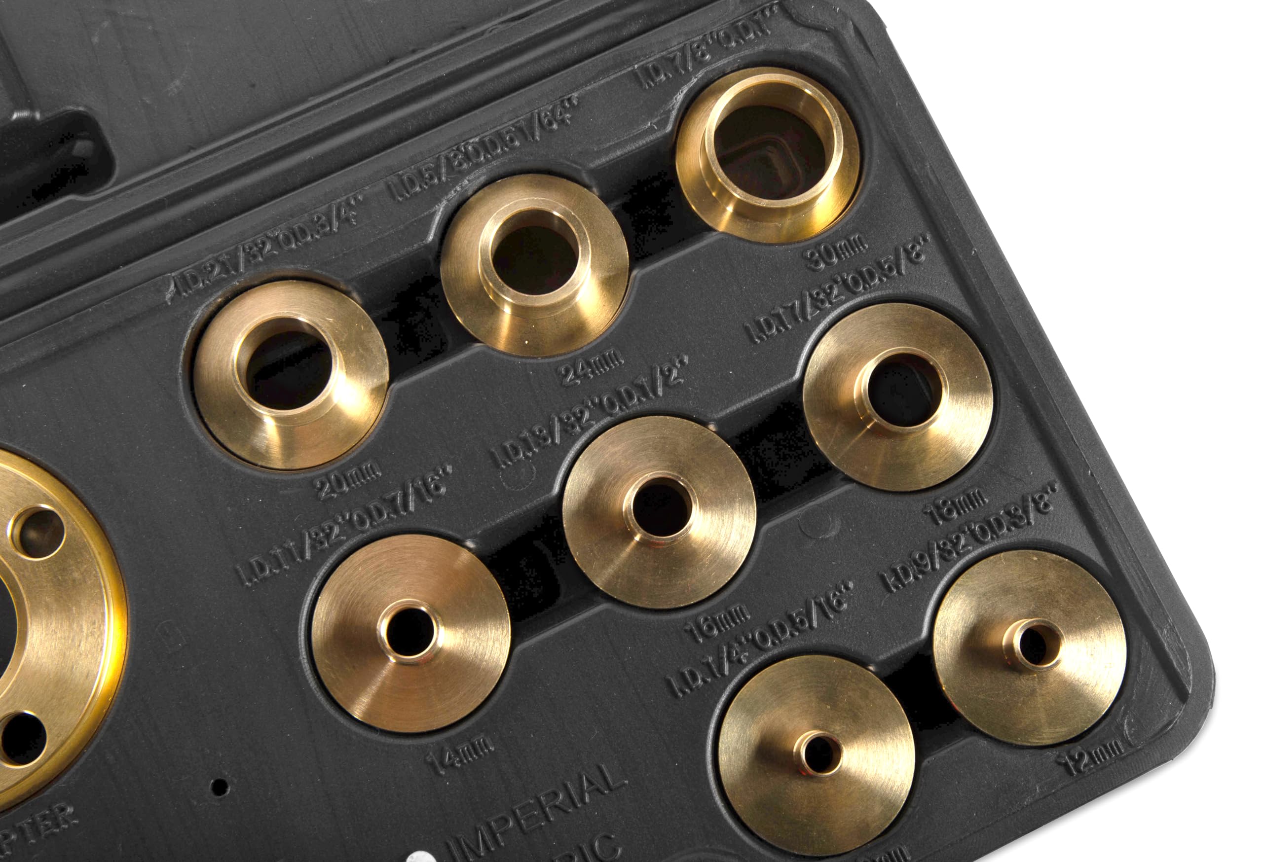 JessEm Deuvel boormal (uitbreidings-sjabloon) voor geleidekit, metrisch 12 mm, 3 gaten | 08373