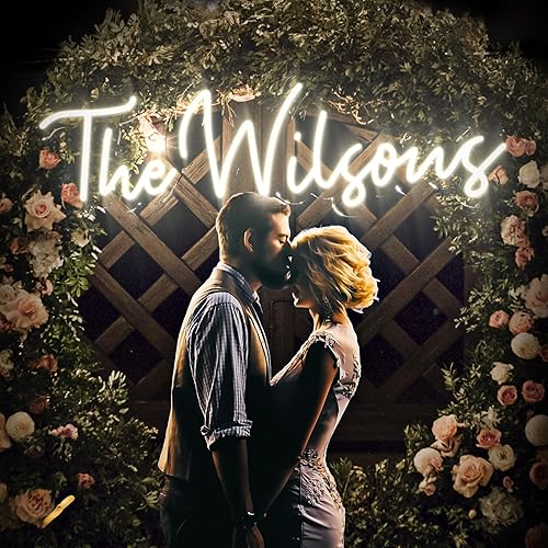 3DSTRONGUS Letrero de neón personalizado  Luz personalizada para decoración de pared de dormitorio, fondo de fiesta, logotipo de empresa, nombre de