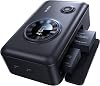 Cargador de batería LP-E17 2 en 1 y 2 baterías LP-E17 | con 12400mAh, capacidad para Canon EOS R50, R50V, EOS R8, EOS RP, EOS R10, EOS R100 T6i T7i T8i T6S SL2 SL3, pantalla inteligente 1