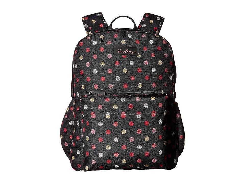 

Vera Bradley Lighten Up Grande Laptop Backpack (Havana Dots) Backpack Bags