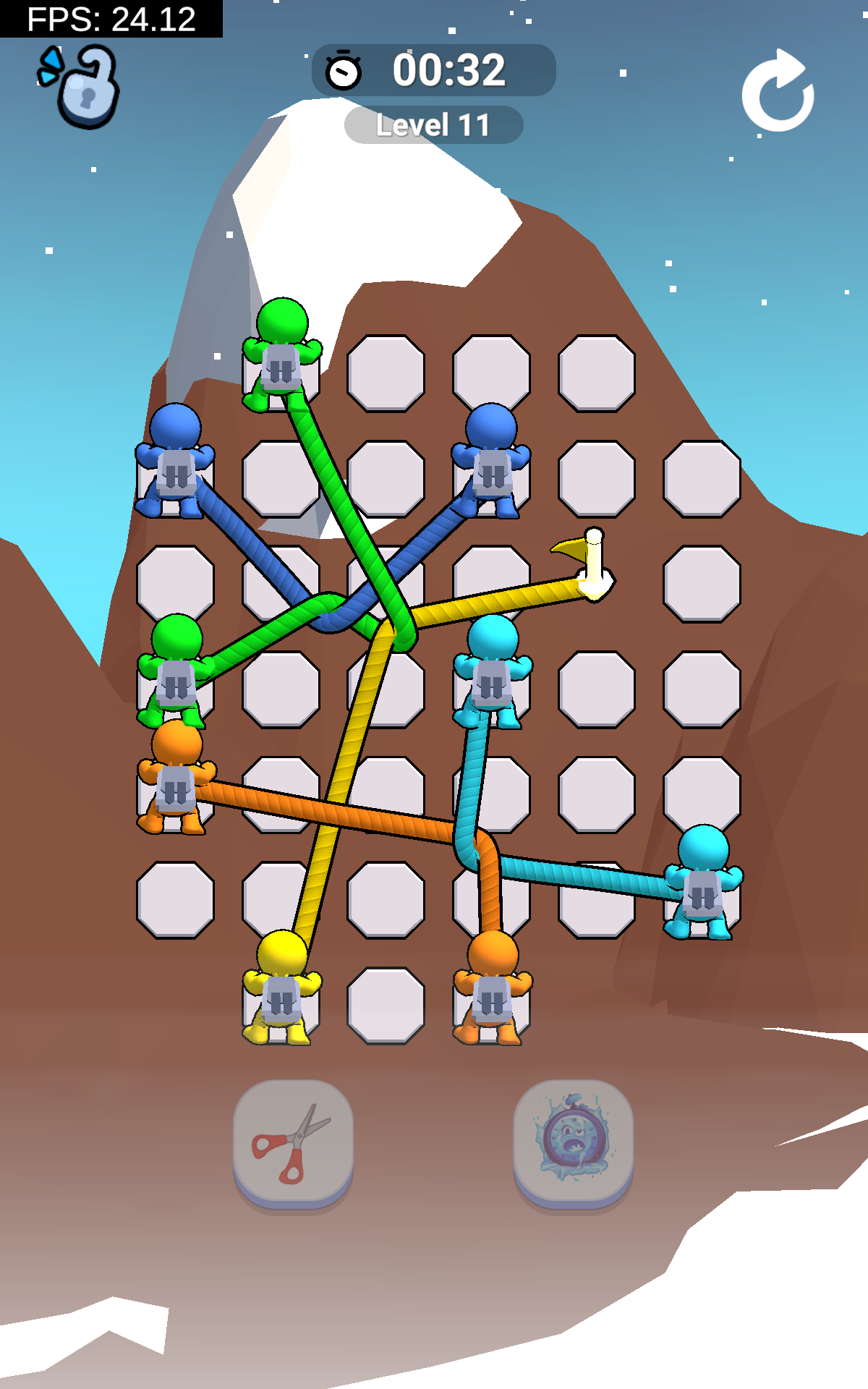 Tangle Climbers: Color Rope Puzzle - App on Amazon Appstore