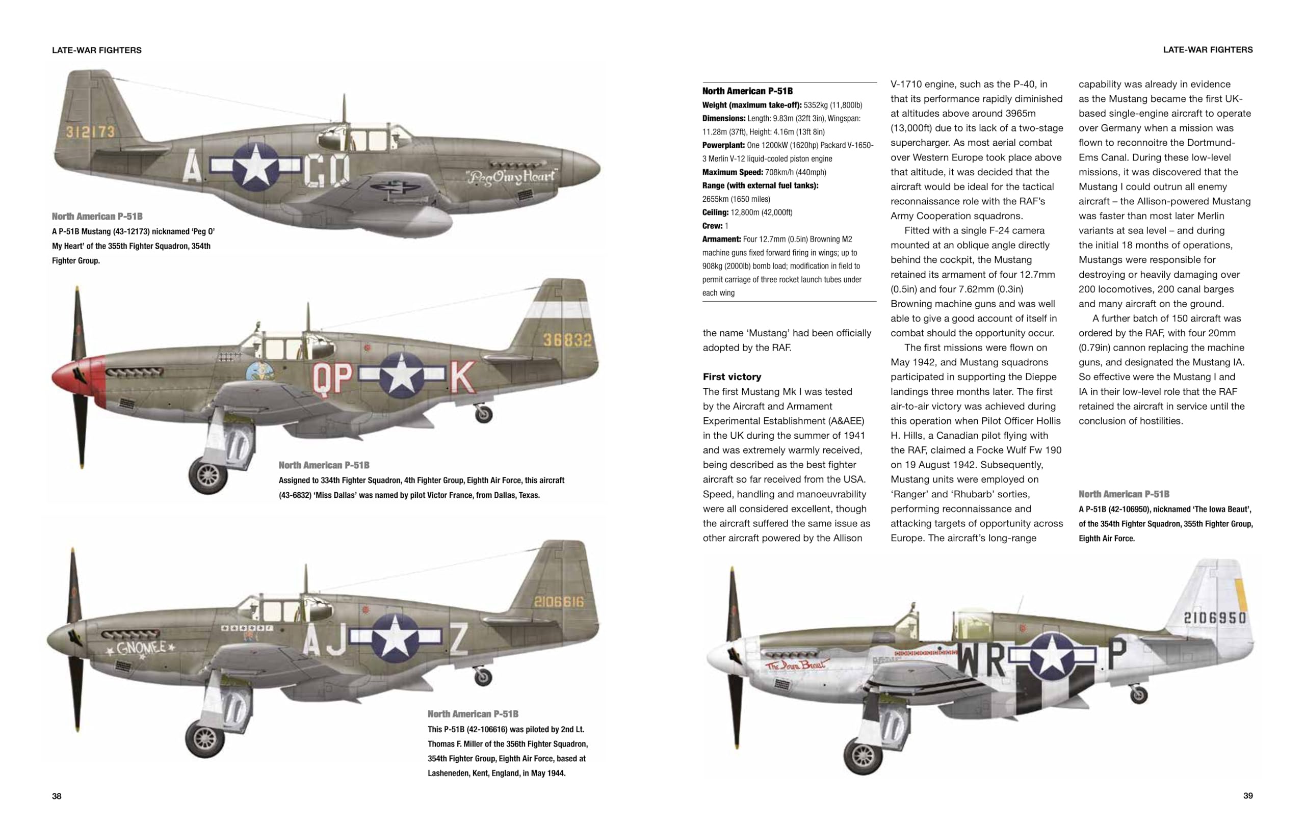 American Aircraft of World War II
