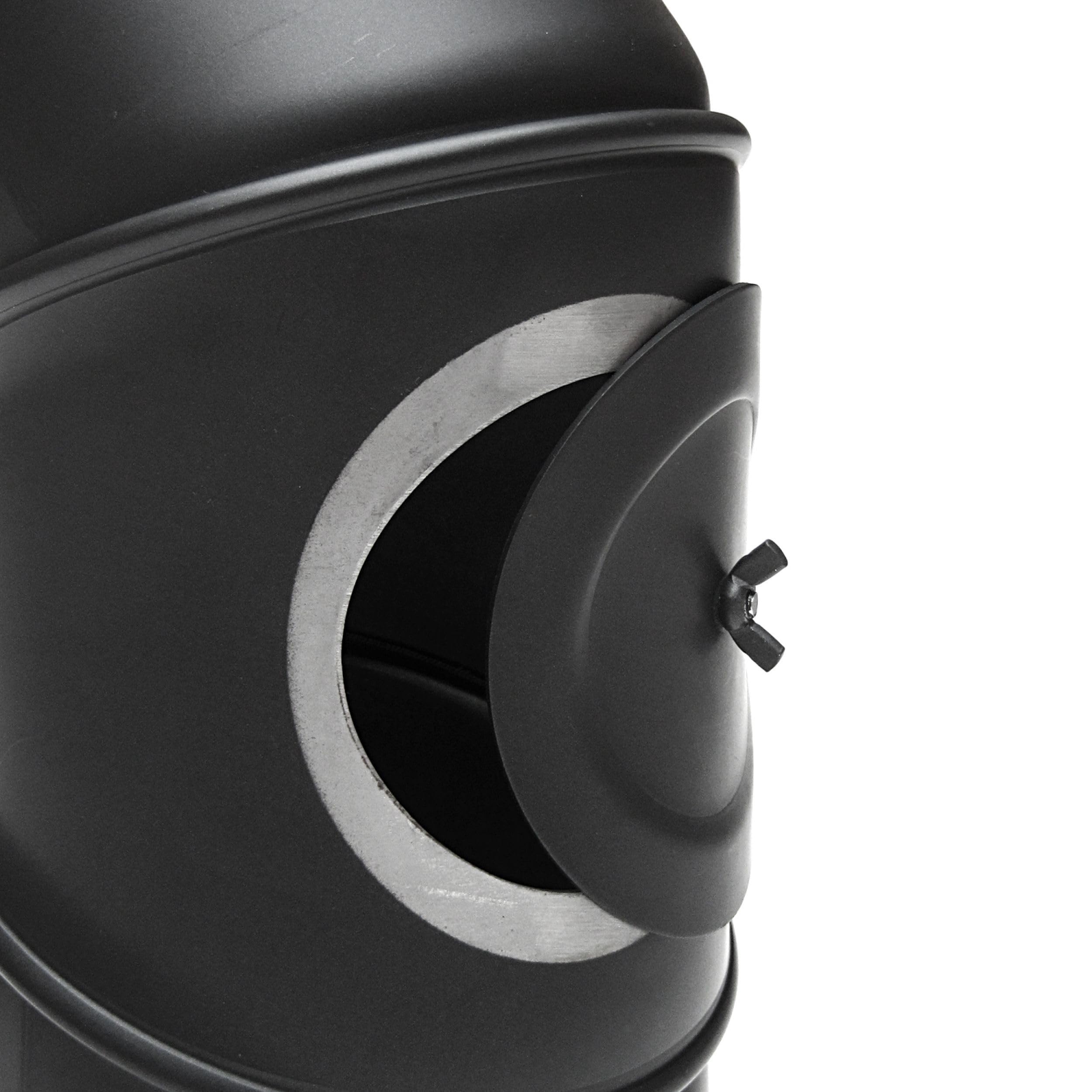 Tuyau De Poêle Diamétre 130 X Lg 300 Mm Avec Clapet De Tirage Démontage