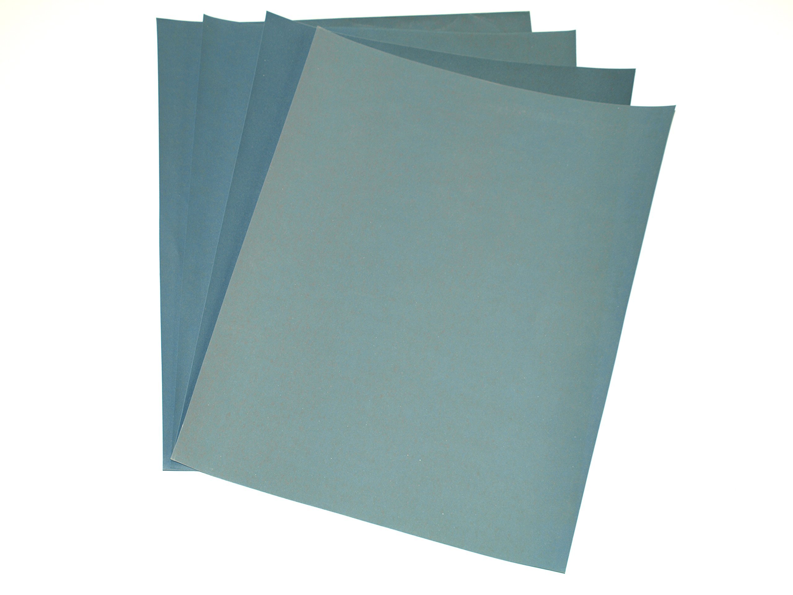 Wet and Dry Sandpaper Sanding Polishing Kit Paper Sheet Grit 1000, 1200, 1500 & 2000