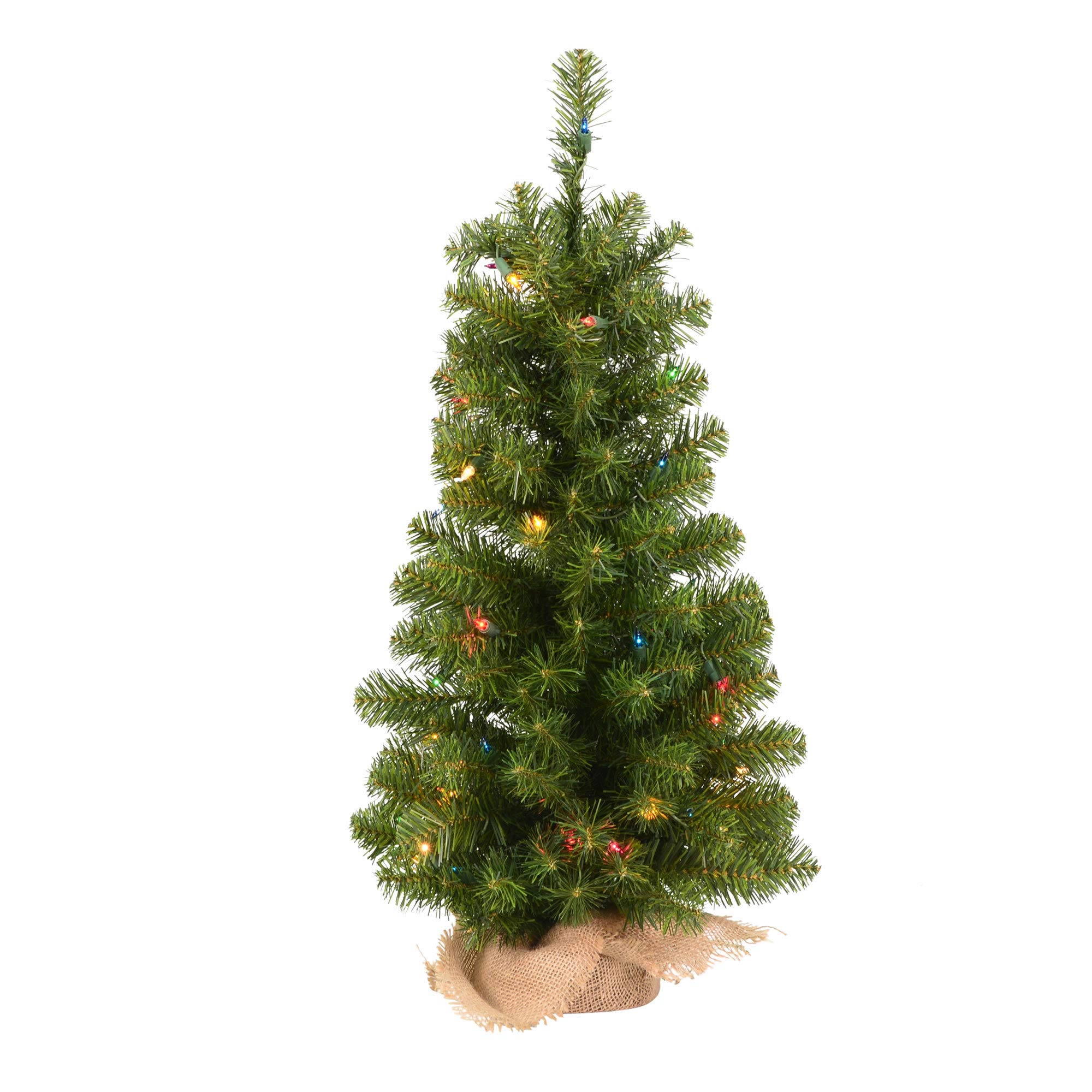 VickermanUnlit Felton Pine Artificial Christmas Tree 24" Green A116026