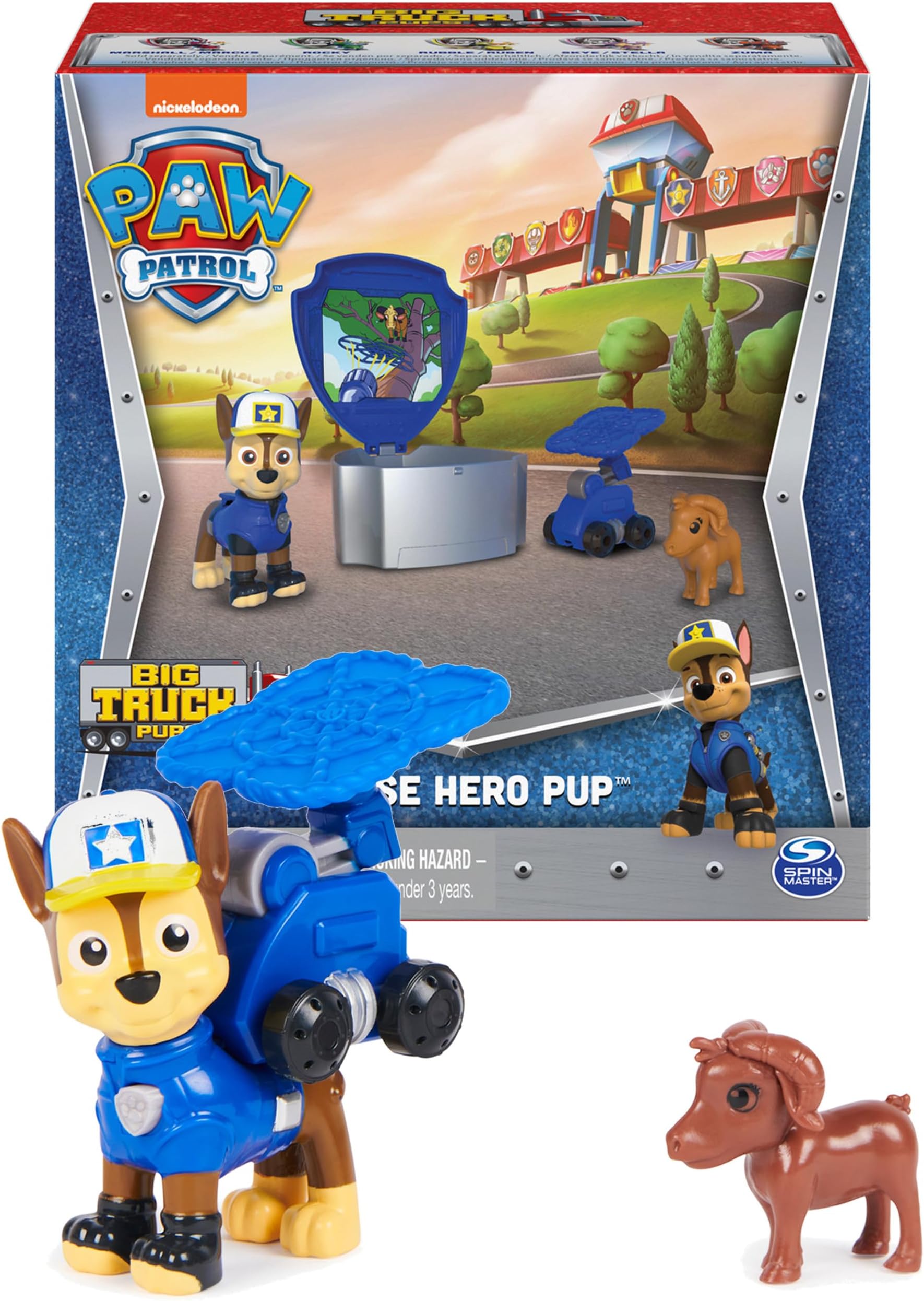 Paw Patrol Chase Hero Pup Action Figure