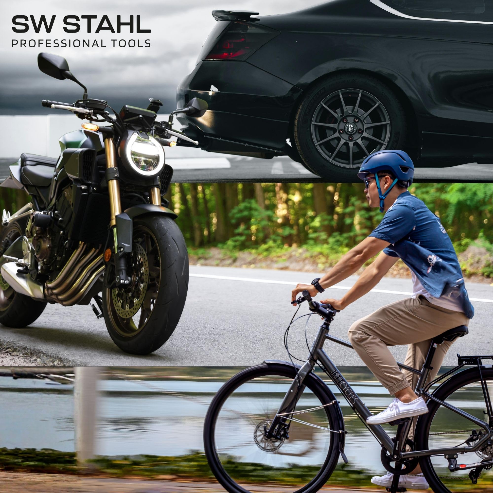 SW-Stahl 03810L Klucz Dynamometryczny 1/4 Cala, Stal Chromowo-Wanadowa | Precyzyjne Narzędzie Warsztatowe do Aut i Rowerów, Zakres Momentu Obrotowego, Wysoka Jakość Wykonania od SW-Stahl