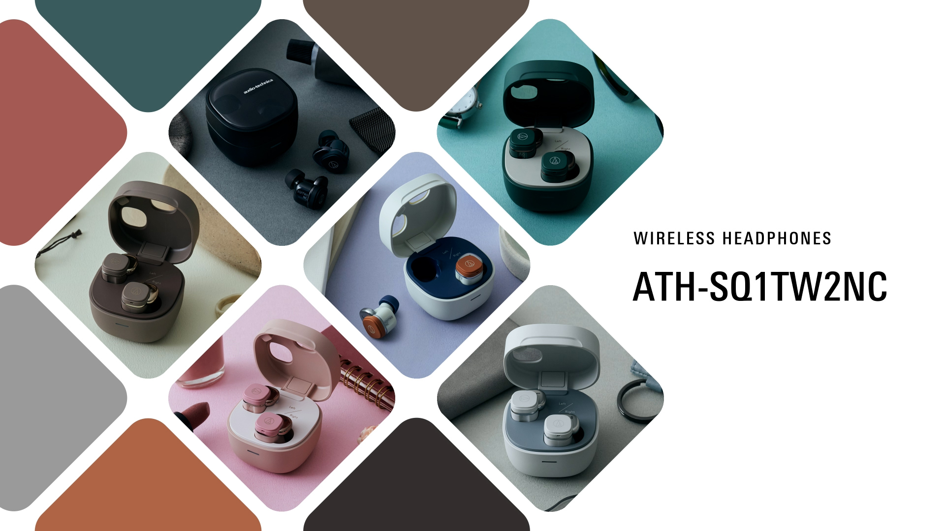 Amazon.co.jp: オーディオテクニカ ATH-SQ1TW2NC BK(E) ノイズキャンセ