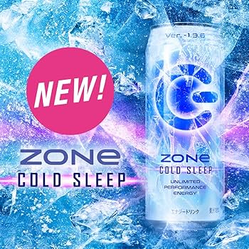 Amazon.co.jp: ZONe COLD SLEEP Ver.-1.9.6 エナジー ドリンク500ml缶