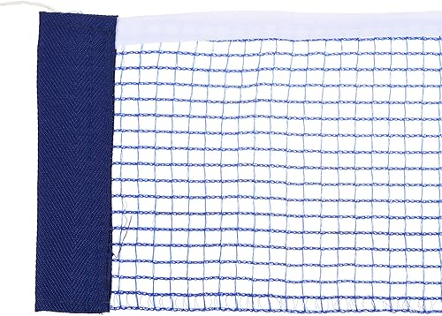 PATIKIL Reemplazo de red de tenis de mesa, accesorios de equipo de tensión de red de ping pong, PE espesar para interiores y exteriores, azul