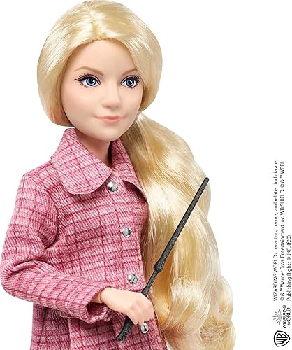 Miniatura 3 de Harry Potter Luna Lovegood - Muñeca coleccionable  10 pulgadas con chaqueta de Tweed falda y medias con quibbler y gafas regalo para niños de 6 años