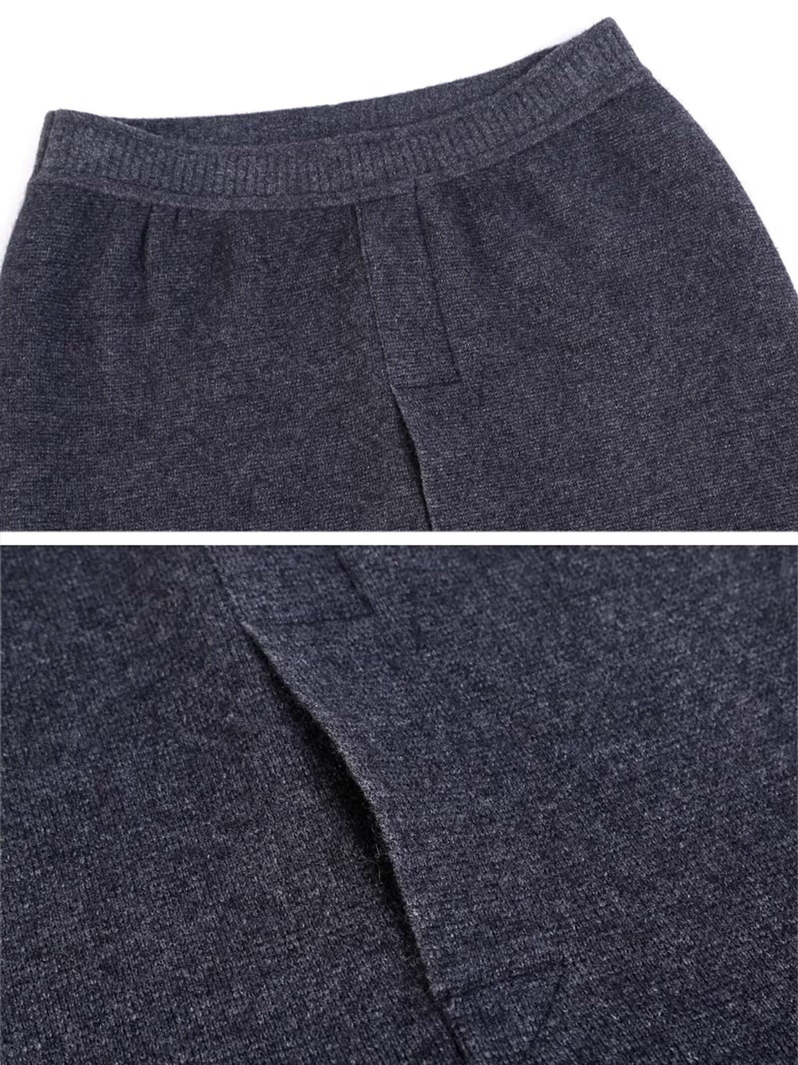 Hombres Mujeres Leggings Térmicos 100% Cachemira Pantalones Térmicos Capa Base Pantalones Térmicos Otoño Invierno