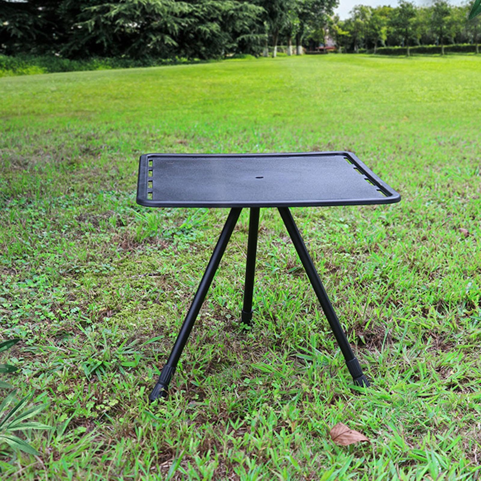 Tavolo pieghevole da spiaggia, tavolini da campeggio portatili con supporto leggero, tavolo da campeggio per esterni, pesca, picnic, barbecue | Tavolo Pieghevole Da Patio Per Campeggio, Picnic, Spiaggia, Escursionismo, Backpacking, , Giardino, Camper, Lag