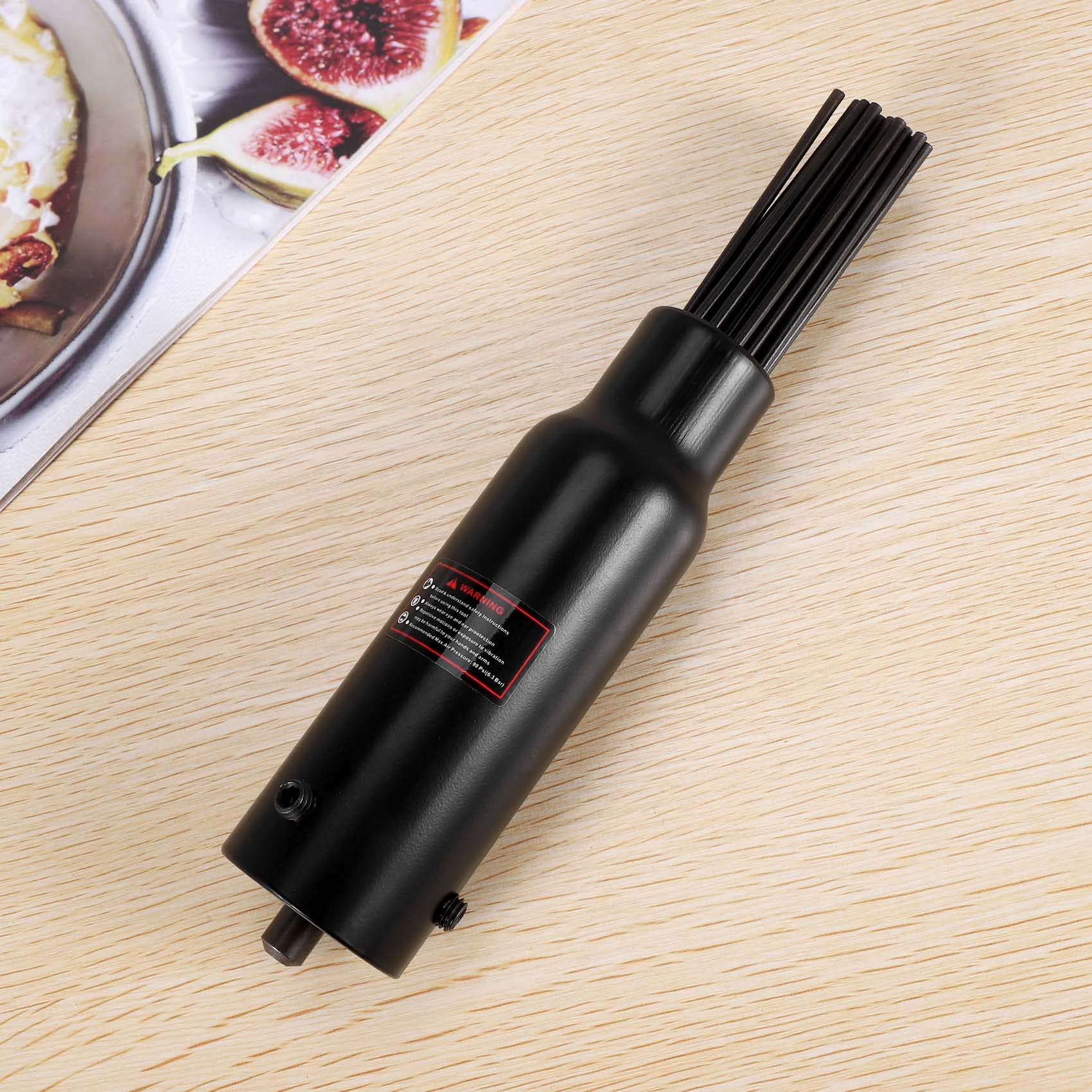 Jkjhbhged 19 Pins Air Descaler Needle Tool Kit Fits Air Chisel Hammer Removes Paint And Rust Scaler Kit Air Rust Remover Slag Cleaner