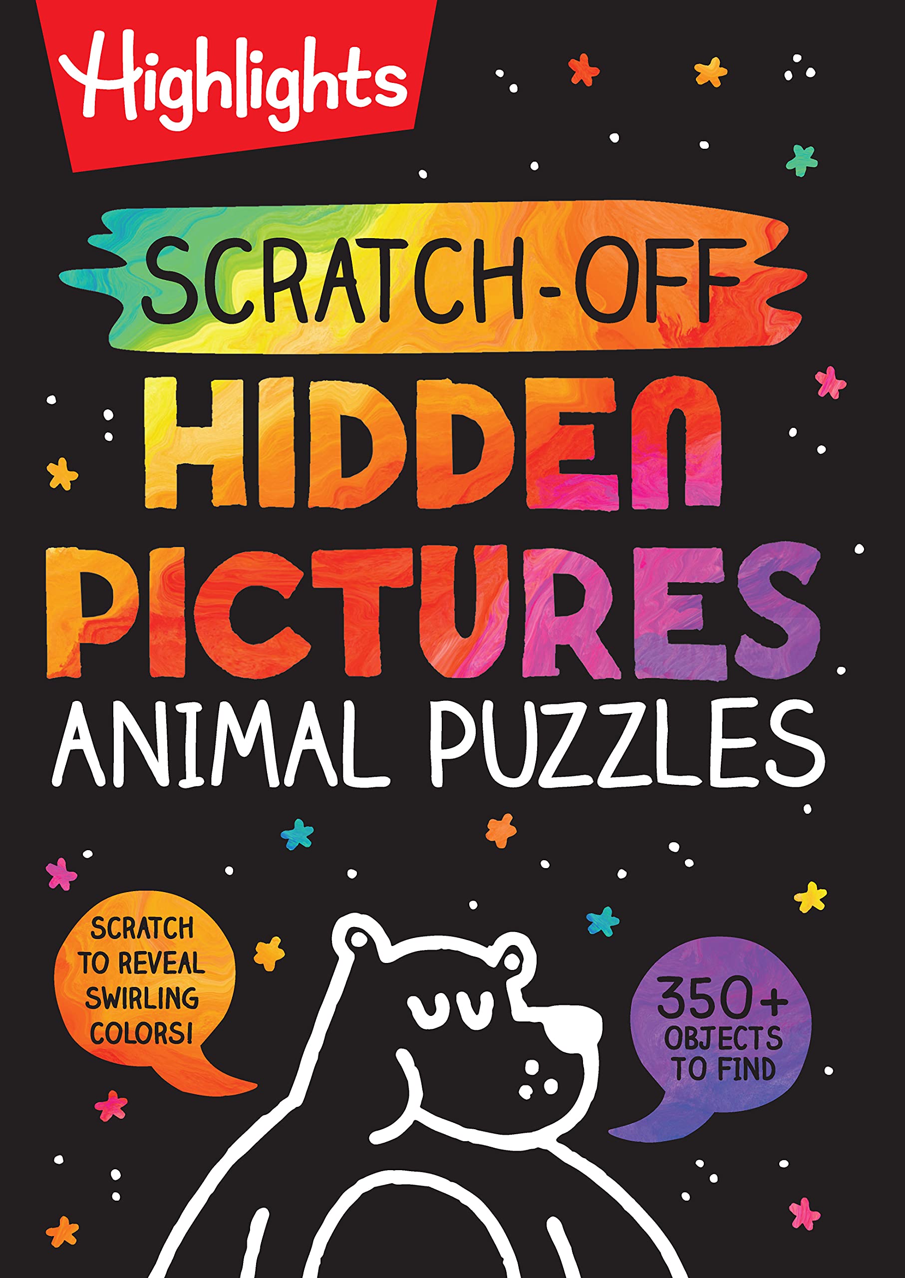 Scratch-Off Hidden Pictures Animal Puzzles (Highlights Scratch-Off Activity Books): 64-page Scratch-Off Activity Book, Discover Hidden Pictures and Scratch Art