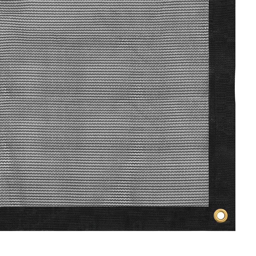 Containernetz Anhängernetz Ladungssicherungsnetz Abdecknetz für Anhänger HDPE 3 x 7 m Schwarz