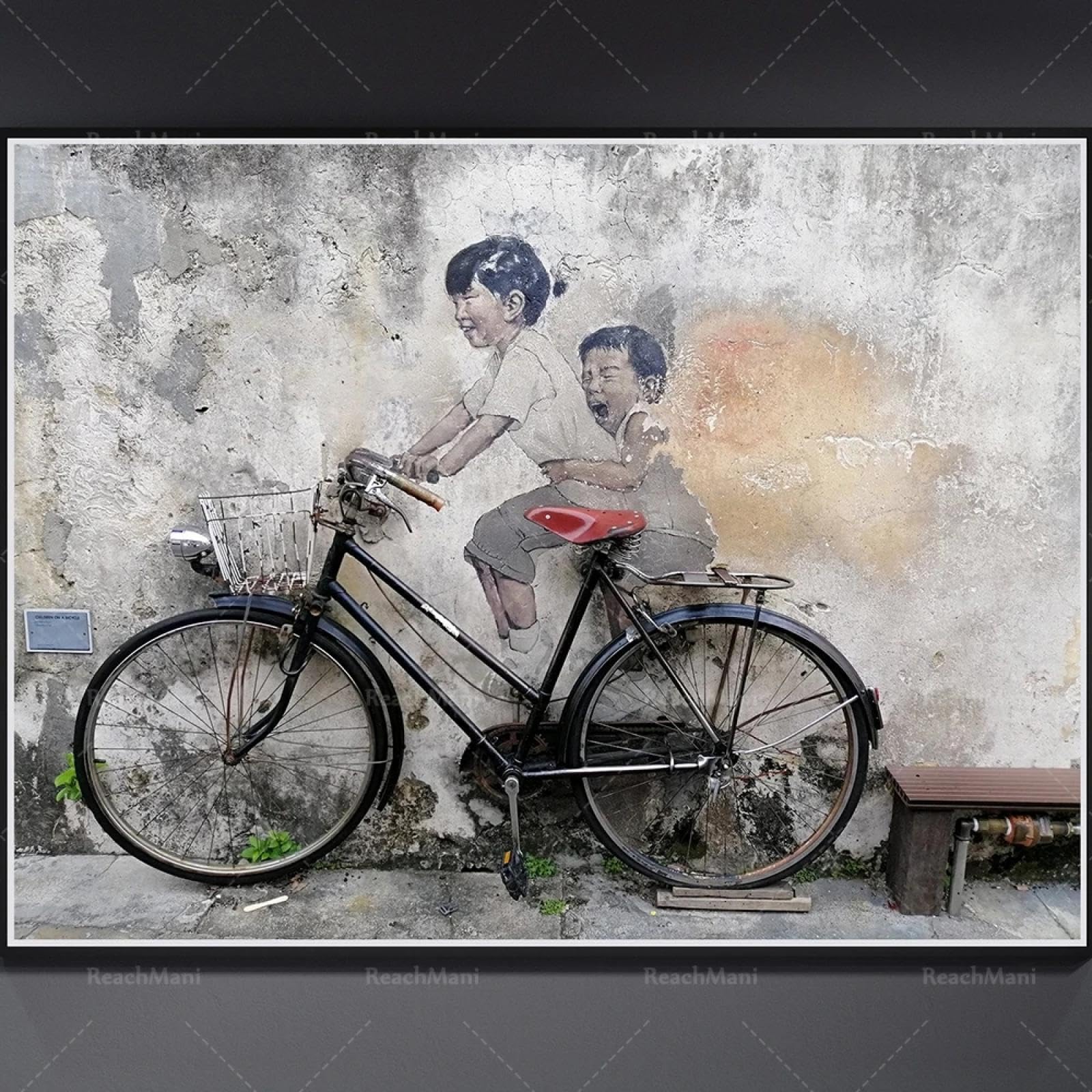 MAIMANG Carteles famosos, carteles de arte callejero de chicas hermosas, impresiones con calidad de galería, grafitis, ideales para murales, marco de 60 x 80 cm.