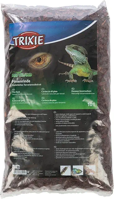 Trixie Corteccia di Pino 10 LT - Substrato per Pitone Reale Terrario