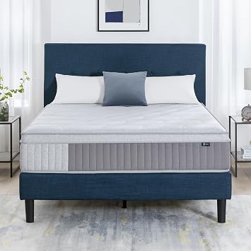 Zinus Cool Support 12 Inch Hybrid Mattress, Cooling Gel Memory Foam, Heavy Duty Individually Wrapped Coils, Soothing Pressure Relief, Medium Firm Feel, CertiPUR-US Certified, Full