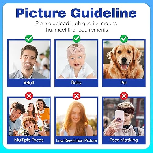 Miniatura 8 de Almohada facial personalizada con foto, almohada de foto 3D personalizada, divertido cojín de cara personalizado, regalo único para parejas, amigos,