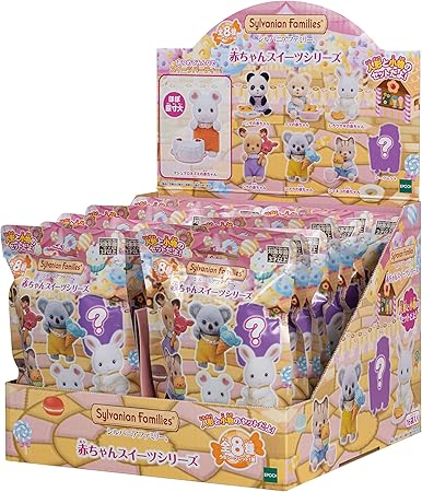 Amazon シルバニアファミリー 人形 赤ちゃんコレクション 赤ちゃんスイーツシリーズbox 16pack入り 05 人形 ドール おもちゃ Amazon シルバニアファミリー 人形 赤ちゃんコレクション 赤ちゃんスイーツシリーズbox 16pack入り 05 人形 ドール おもちゃ