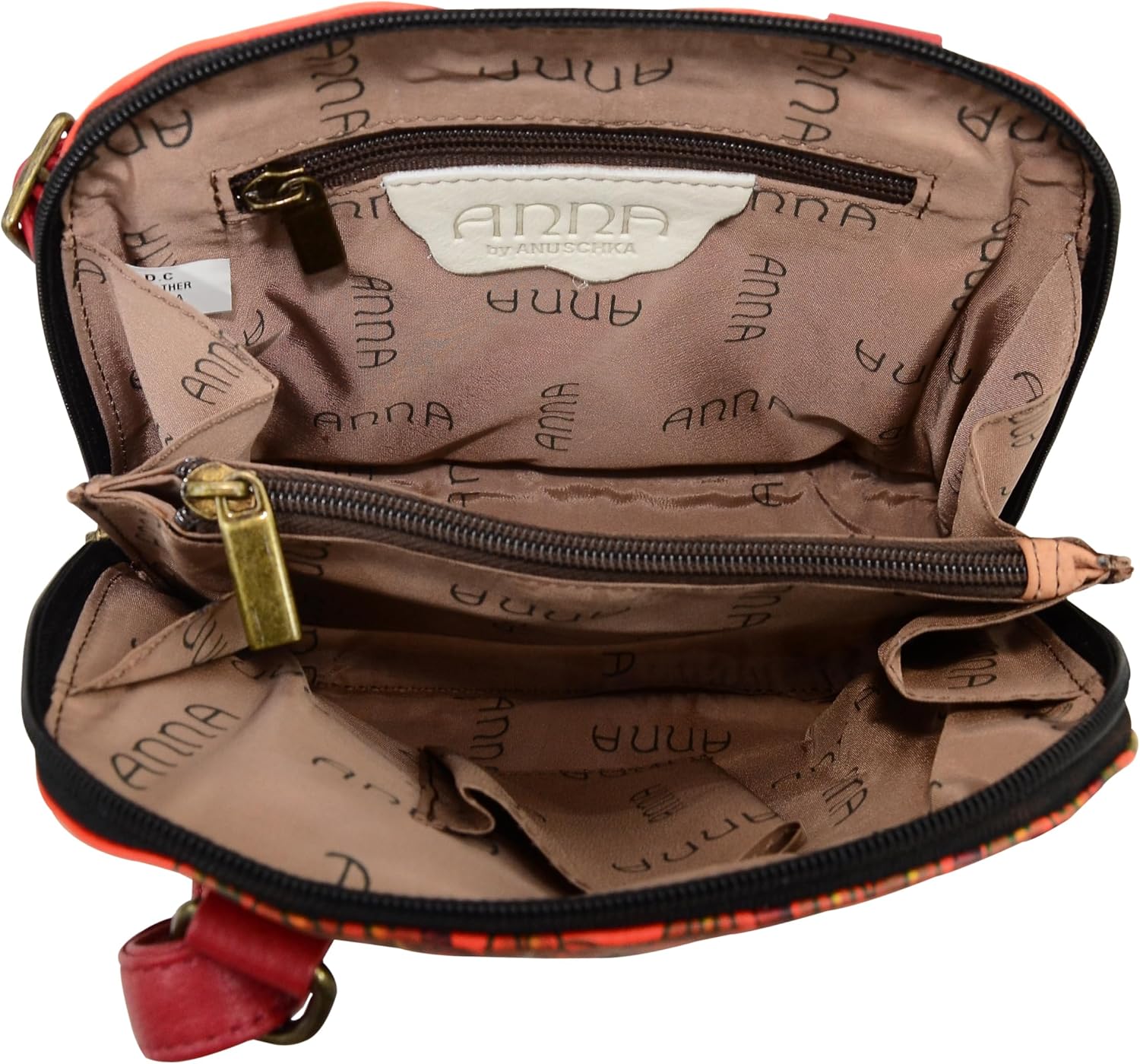 Anna by Anuschka Leather Small Multi Compartment Zip-Around Organizer - Image 8