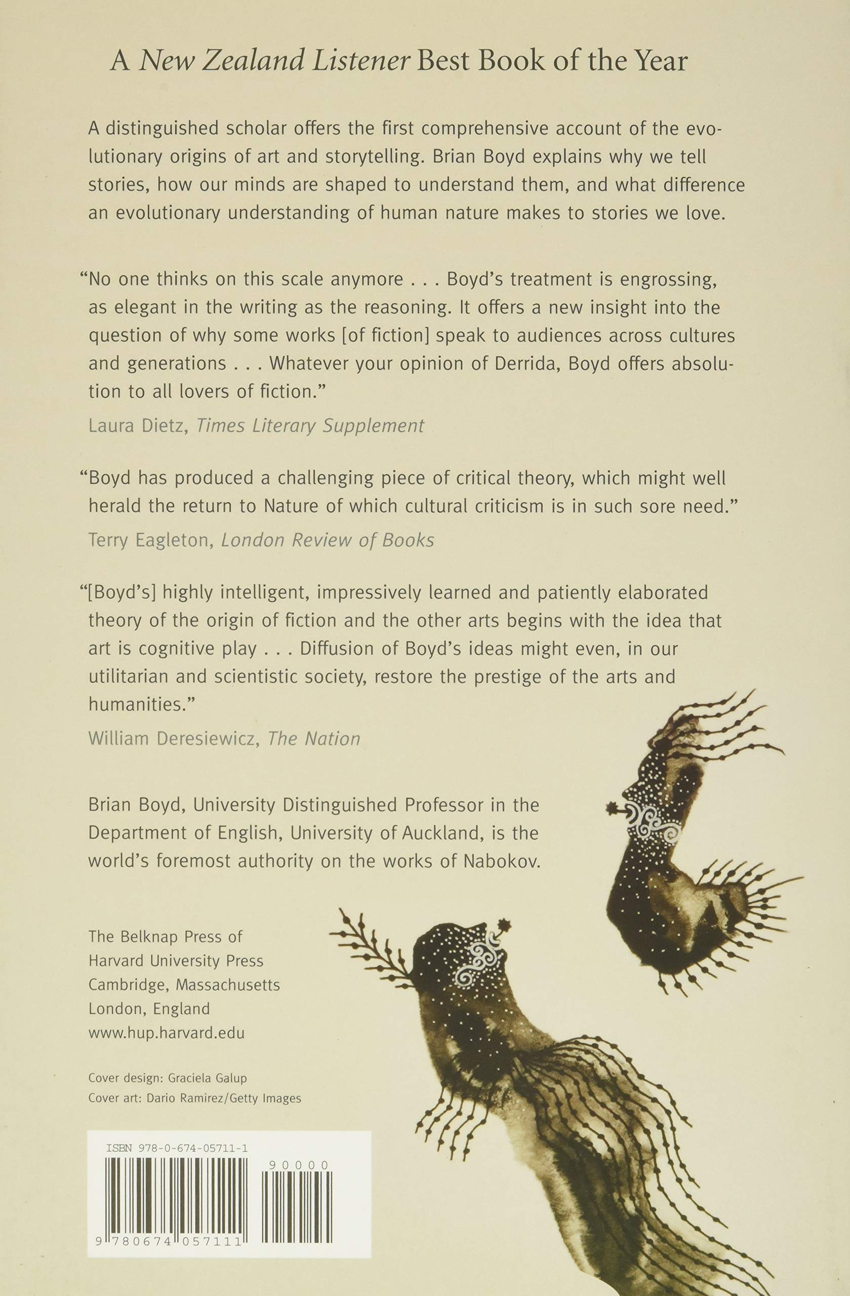On the Origin of Stories: Evolution, Cognition, and Fiction