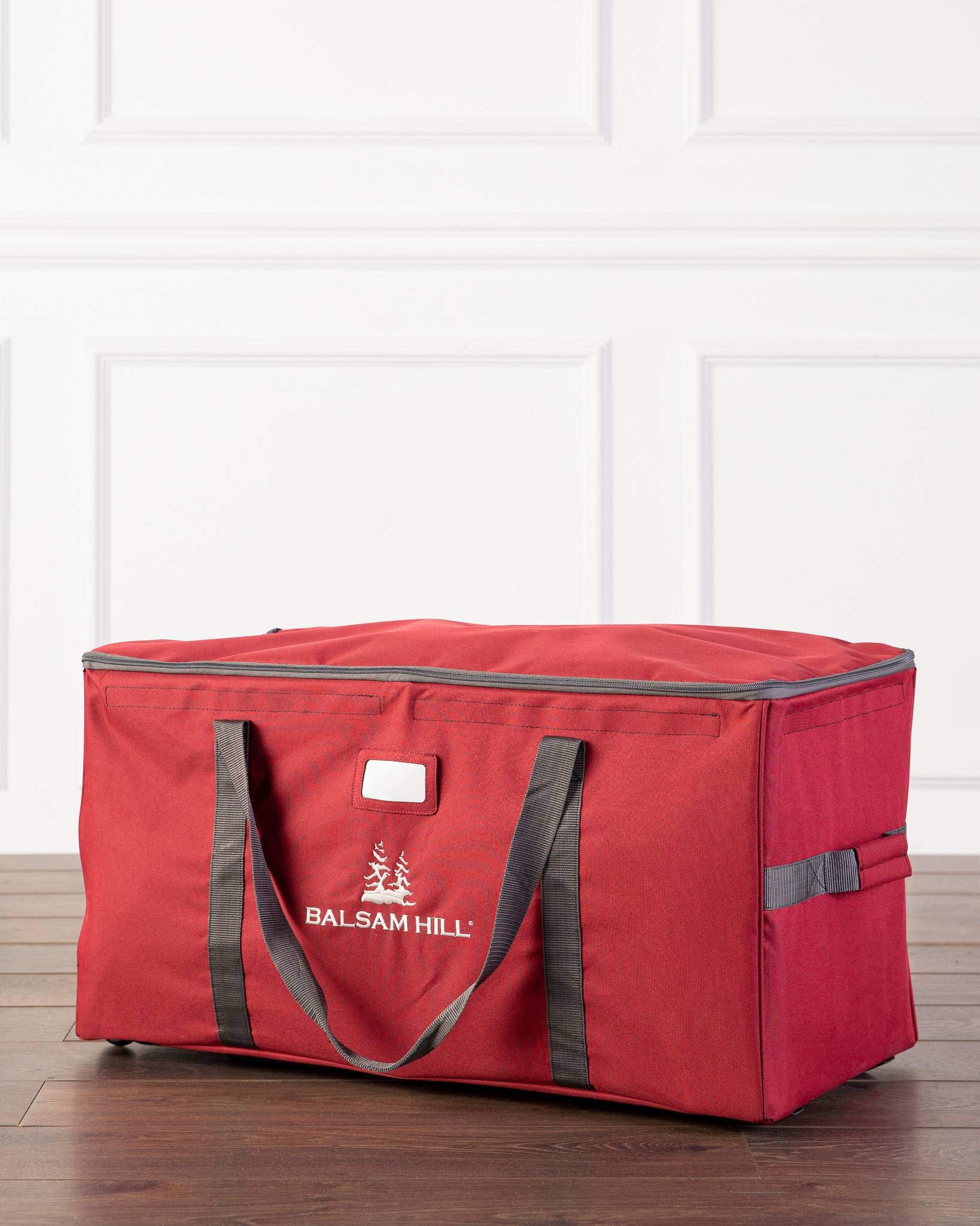 balsam hill rolling christmas tree storage bolsa