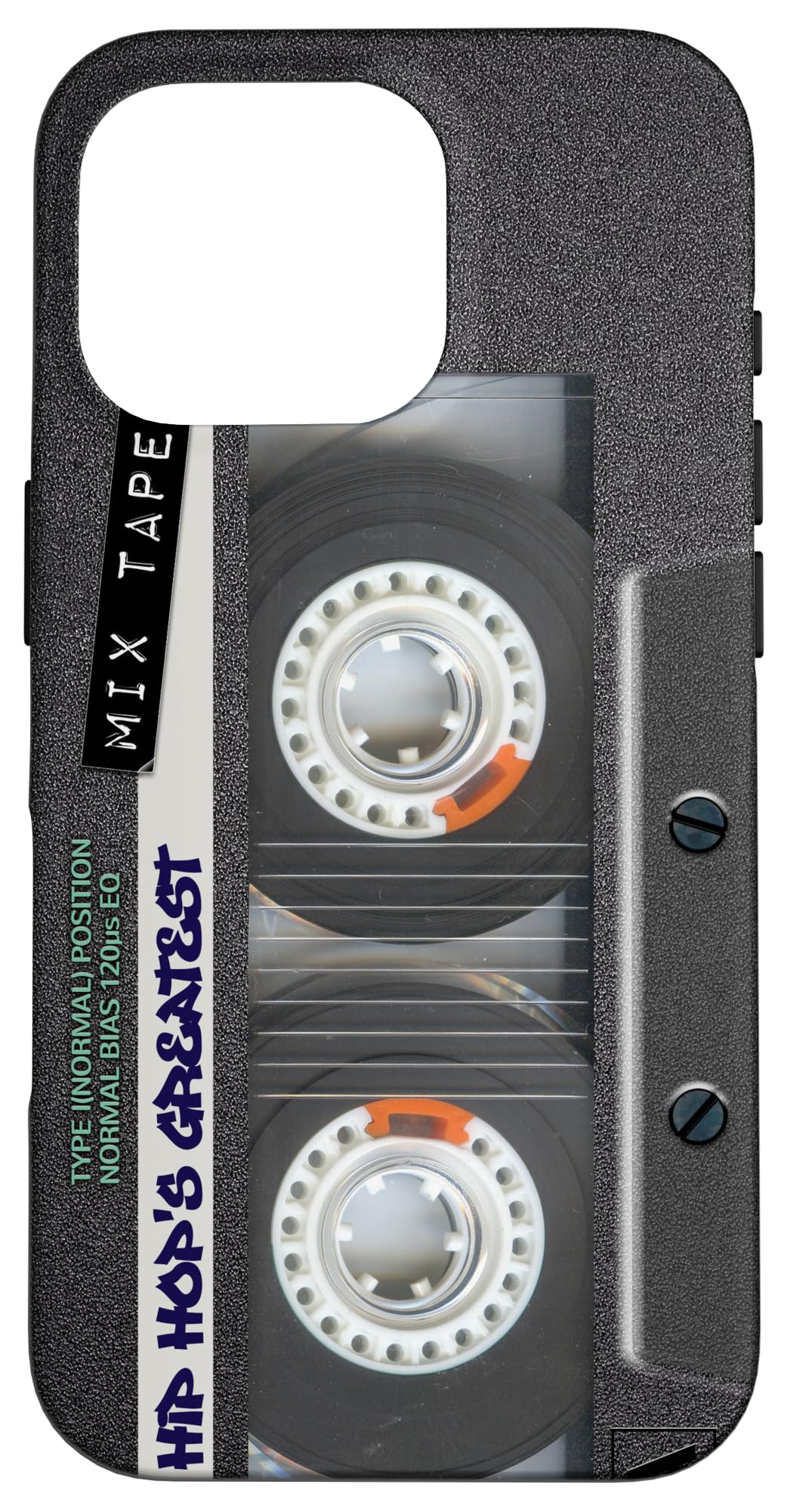 Retro Cassette Tape a Best of Hip Hop Vintage Cassette Tape Case for iPhone 16 Pro
