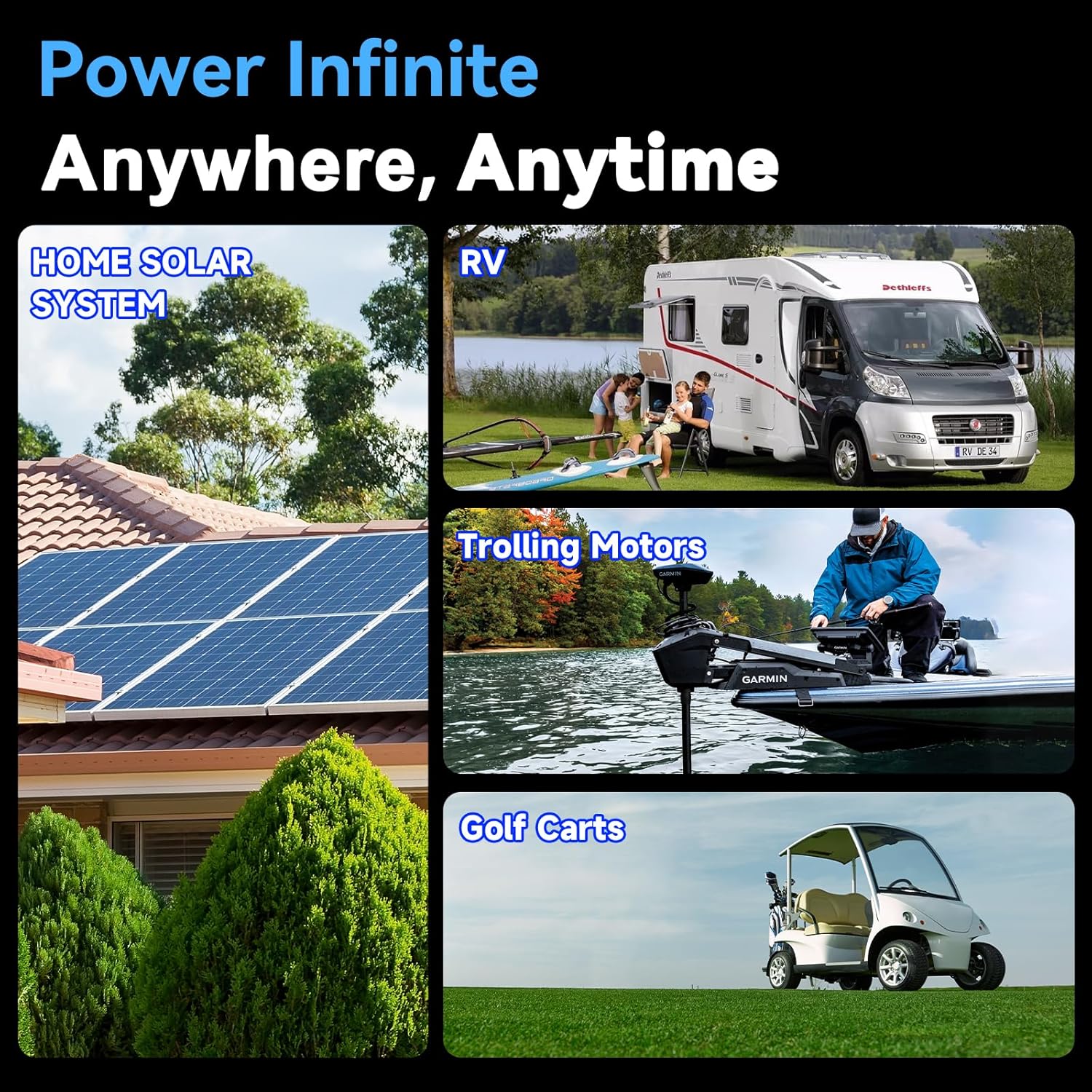 Wattcycle LiFePO4 Battery Applications