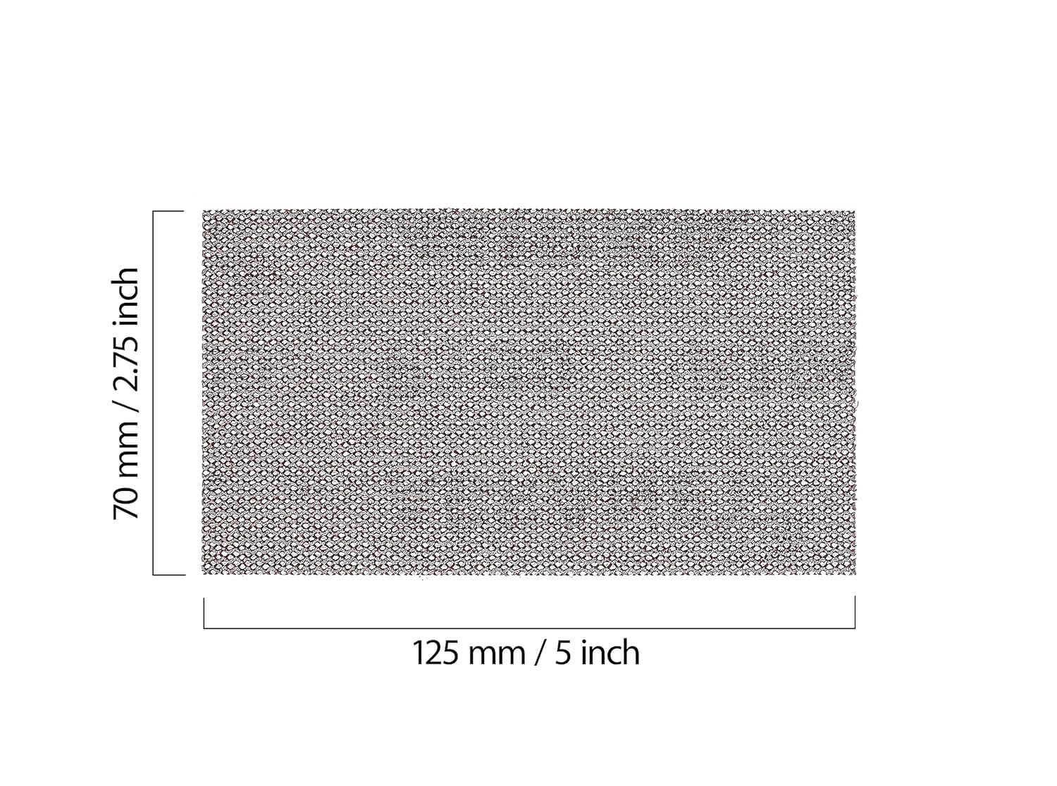 Mirka Abranet - Tiras de lijado de malla (70 mm x 125 mm, cierre adhesivo/mezcla, 1 de cada grano 80, 100, 120, 150, 180, 220, 320, 400, 600/9 uds), para lijado de madera, espátula, barniz