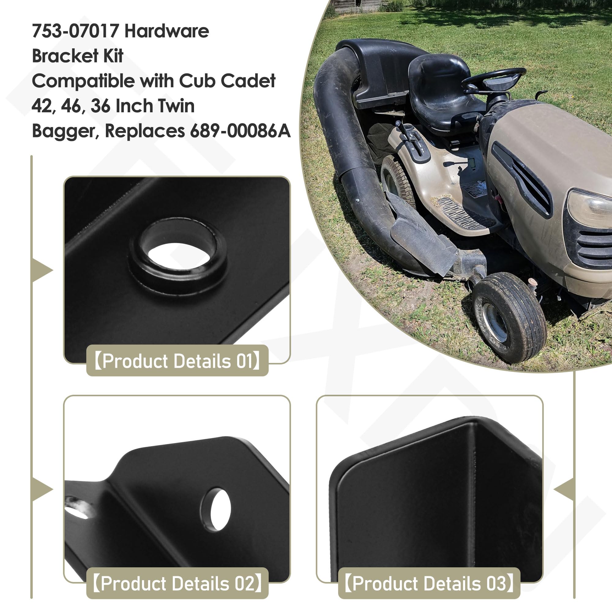 Amazon.com: 753-07017 Hardware Bracket Kit Compatible with Cub