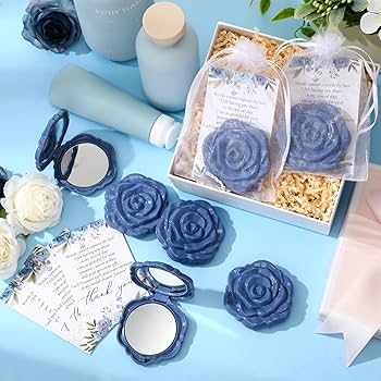 Accessotech 50 Pieces Wedding Favour Boxes Bridal Showers Parties