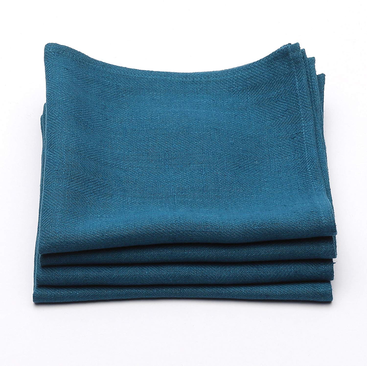 Serviette de table en lin LinenMe bleu marine : finissez-en avec les tissus rêches et jetables