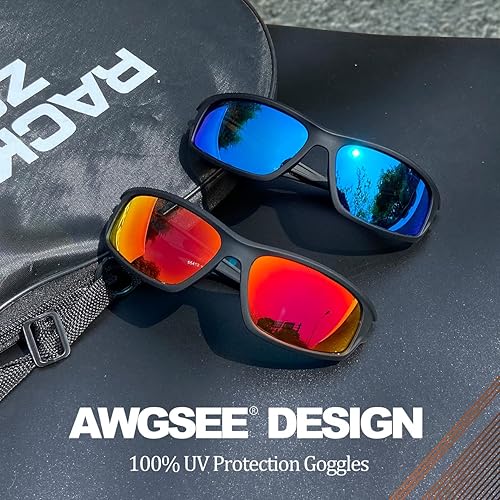 Miniatura 2 de Lentes de sol deportivos polarizados para hombre, 100% protección UV, irrompibles, para pesca, conducción