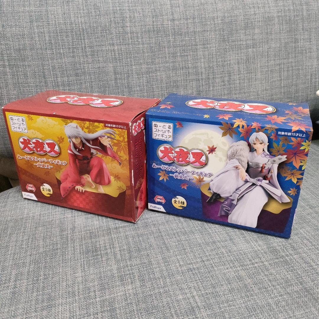 Amazon.co.jp: 2点セット犬 夜 叉 ぬーどるストッパーフィギュア