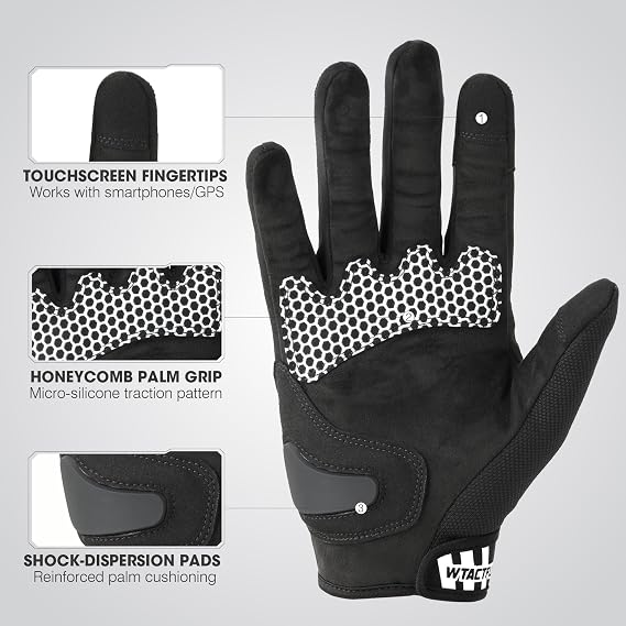 WTACTFUL Lightweight Motorcycle Gloves for Men Women Touchscreen Summer