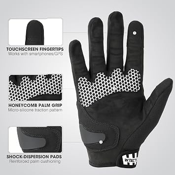 WTACTFUL Lightweight Motorcycle Gloves for Men Women Touchscreen Summer