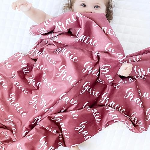 Yofair Se envía al día siguiente, manta de bebé personalizada con nombre, manta personalizada con palabras de letras, manta de franela de felpa